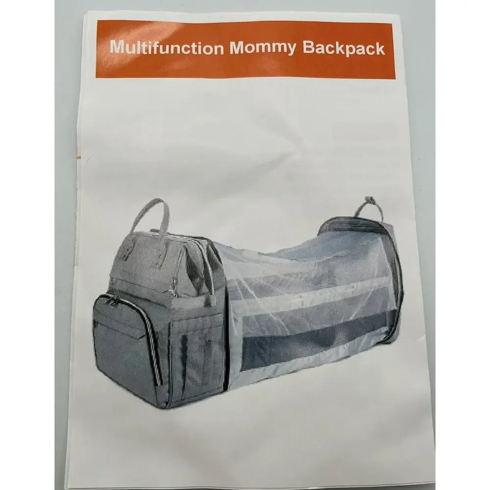 Midibeini Multifunction “Mommy Backpack”‎ and Bed